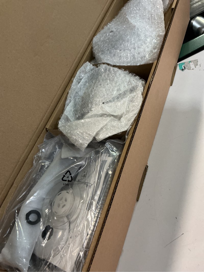 Condition photo showing Good Condition for Handheld Showerhead & Rain Shower Combo for Easy Reach, 27.5" Drill-free Stainless Steel Slide Bar, 5”of 5-setting Handheld Shower and Showerhead, with 5ft Hose - Polished Chrome