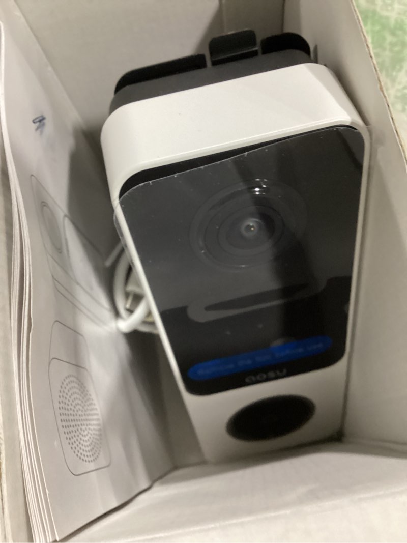 Condition photo showing New/Like New for aosu Doorbell Camera Wireless- Head-to-Toe View, 2.4GHz WiFi Video Doorbell with Chime, Support Local Storage,Smart Human Detection, Works with Alexa &Google Assistant