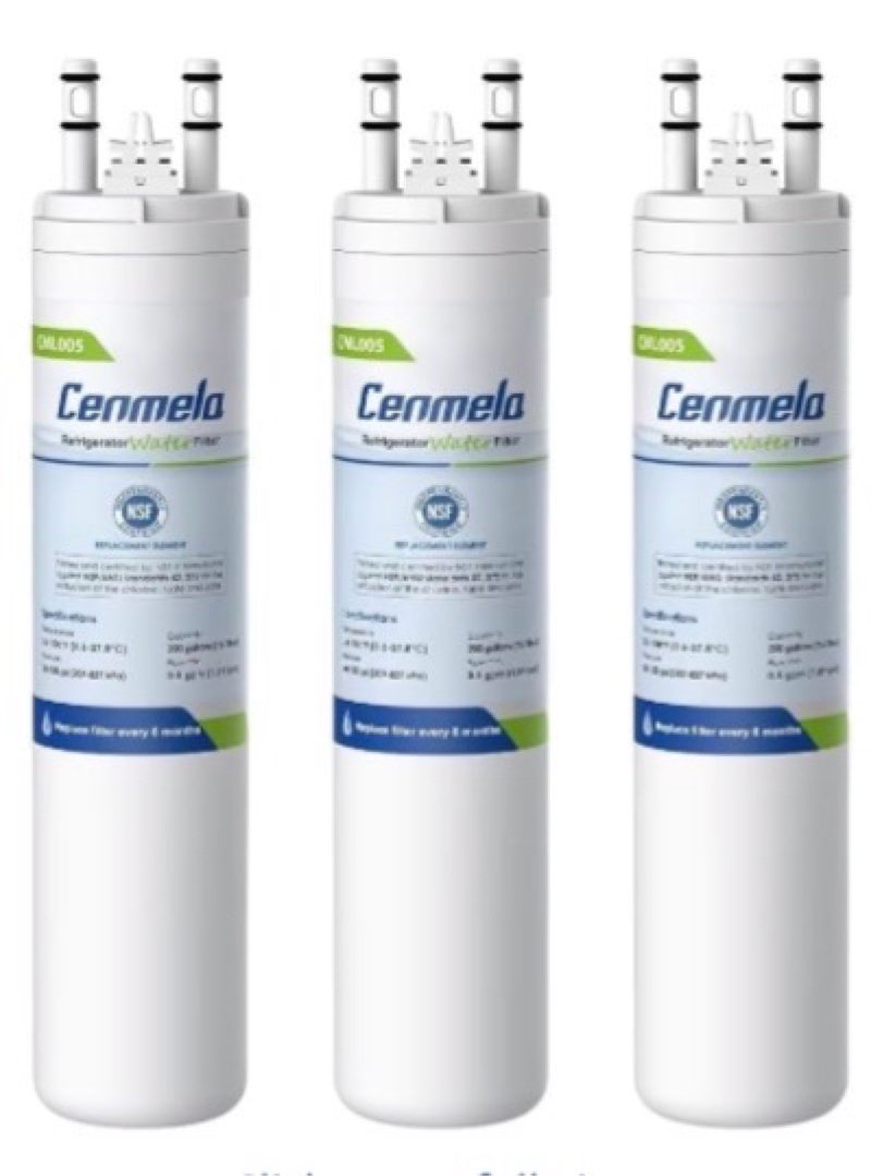 Compatible with Frigidaire ULTRAWF, Pure Source Ultra, Kenmore 9999, 469999, 46-9999, A0094E28261, Height 11 inches, Pack of 3