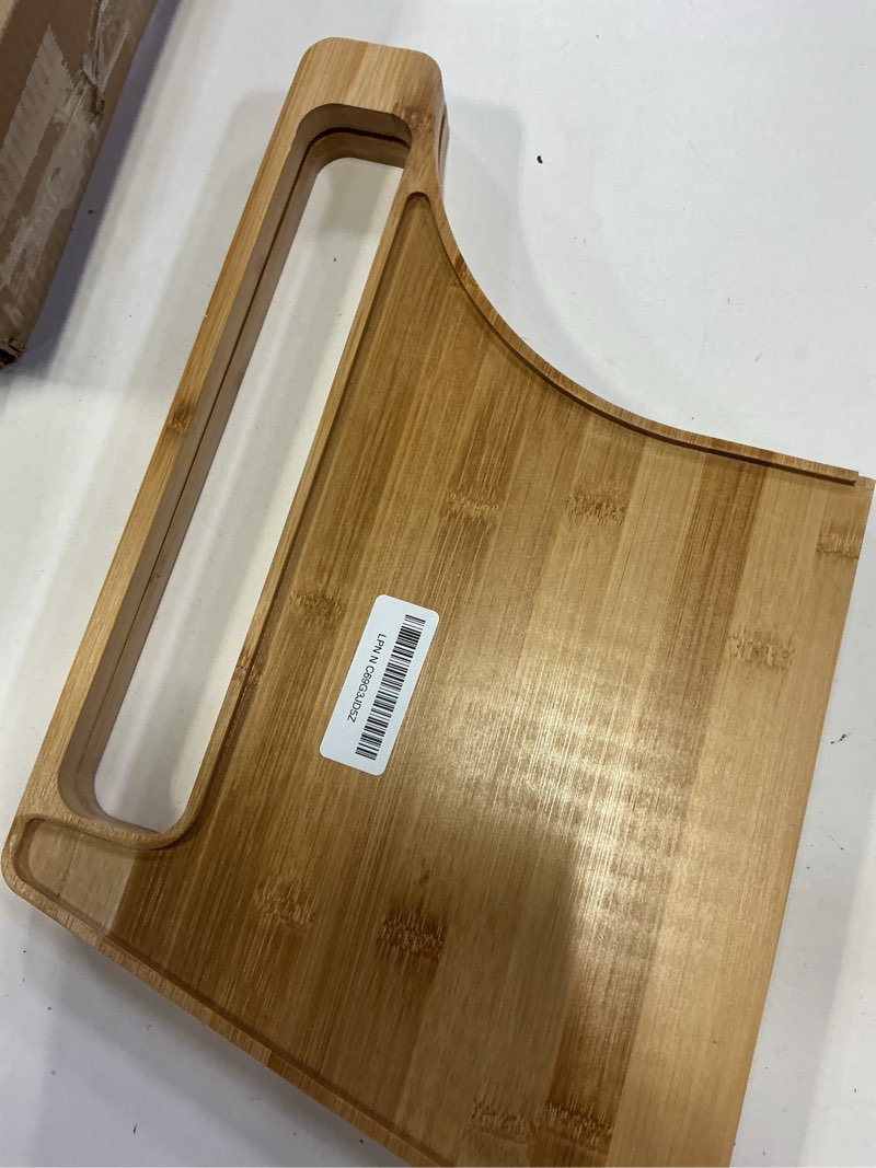 Condition photo showing Good Condition for walker tray table with cup holder - multipurpose bamboo tray for seniors, crafts, laptops - walker accessories (bamboo wood-b)