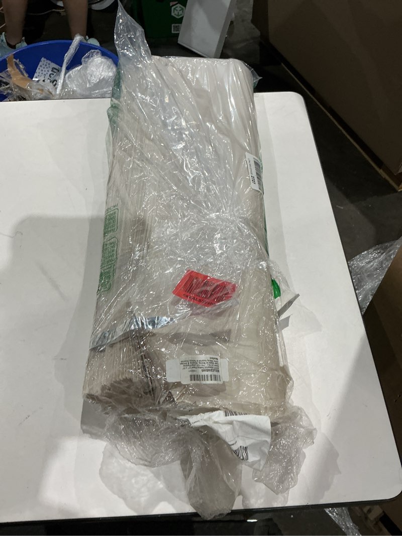 Condition photo showing As Is for box usa packing paper sheets 27" x 17" (360 sheets, 10 lb) - newsprint paper for shipping, storage and moving supplies, white 17x27" - 360 sheets