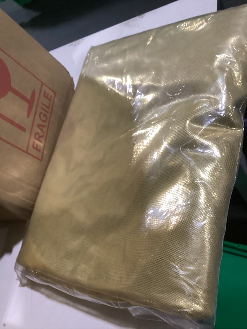 Condition photo showing Good Condition for gold shimmer arch backdrop cover 7.2ft with zipper,thick soft stretchy sequin glitter spandex fitted chiara cover for wedding birthday baby shower graduation party photo backdrop 7.2ft gold