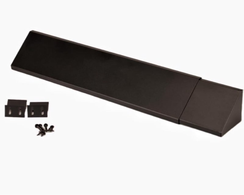 Americangaslogs Black Adjustable Fireplace Hood for 28 to 48? Harmony Burners