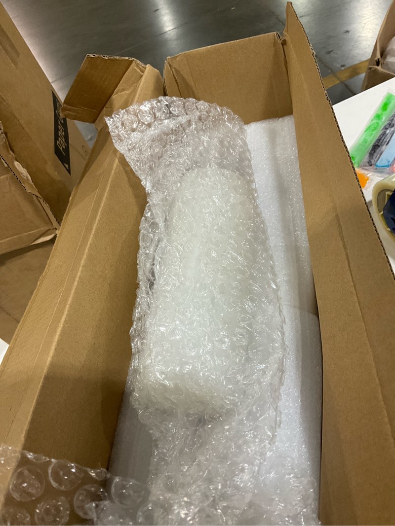 Condition photo showing Good Condition for Shihanee Set of 6 Pillar Candles and Glass Cylinder Vases Clear Cylinder CandleHolders for Slim Tall