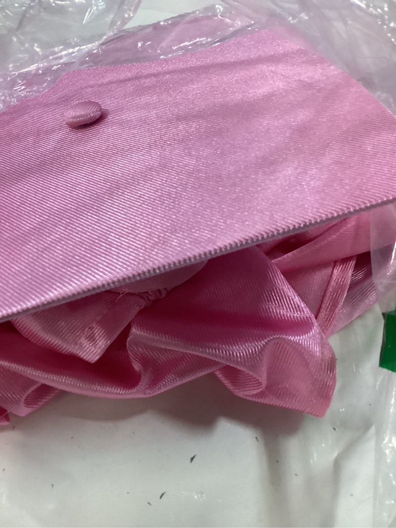 Condition photo showing Good Condition for sureio 6 pcs kindergarten preschool graduation cap and gown 2026 tassel stole certificate for toddler kids pink medium