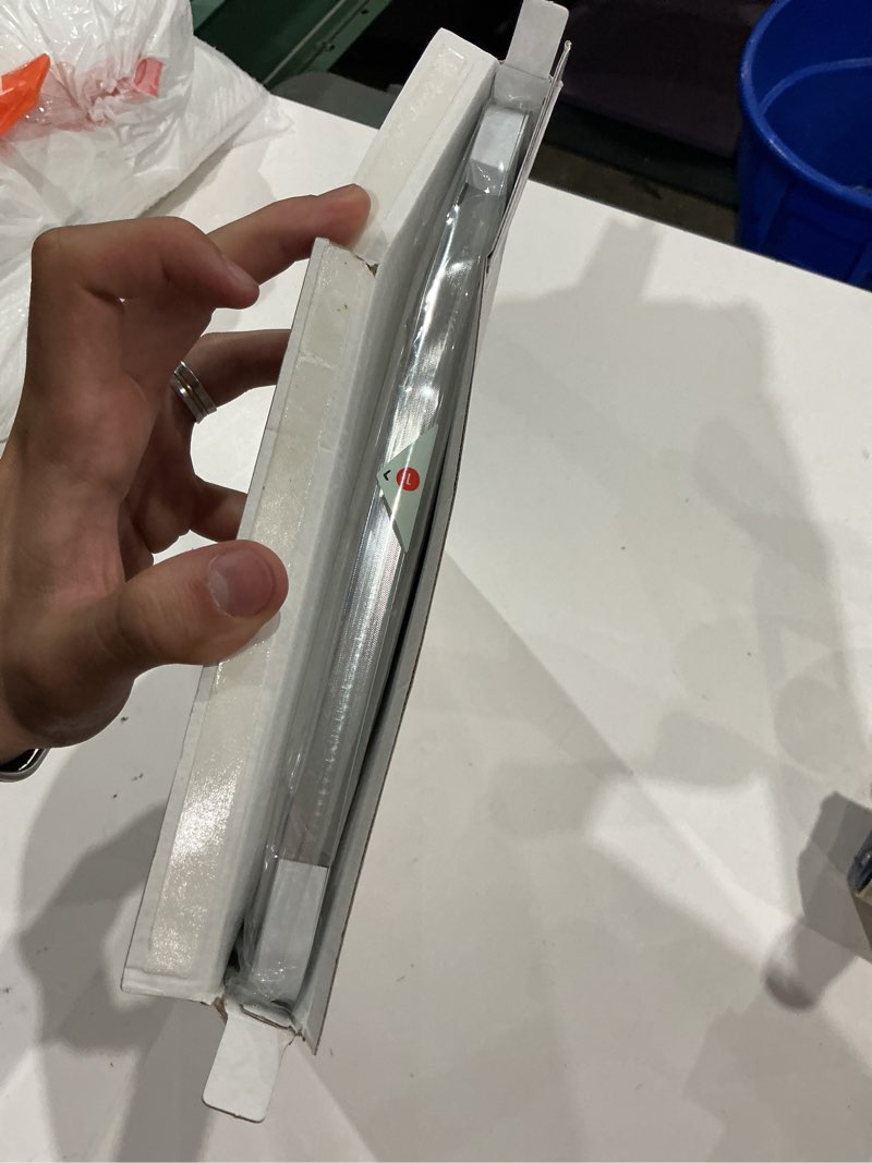 Condition photo showing Good Condition for reevaa 2026 tesla model y premium & performance screen protector [anti-glare & no fingerprint], 9h tempered glass for 2026 model y premium & performance, with alignment frame, matte, 16 inch 16 inch for 2026 model y premium & performance