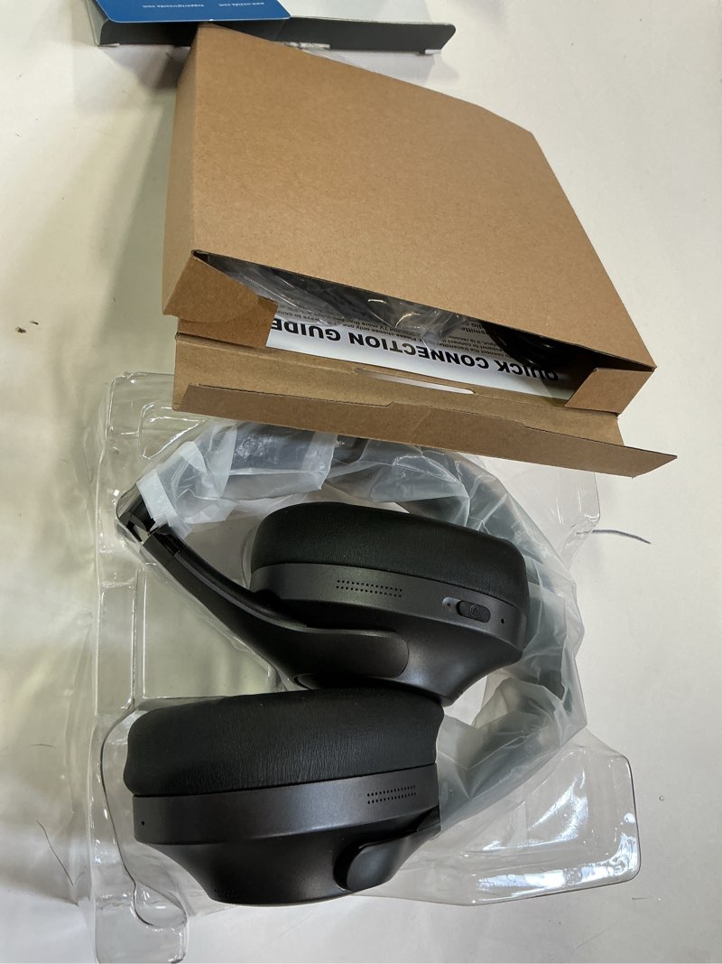 Condition photo showing New/Like New for ROSIDA Wireless Headphones for TV Watching with Transmitter, TV Headphones Wireless for Seniors 295FT Range with Optical, AUX, RCA and USB Way, High Volume Control, Long Playtime, No Delay, Black
