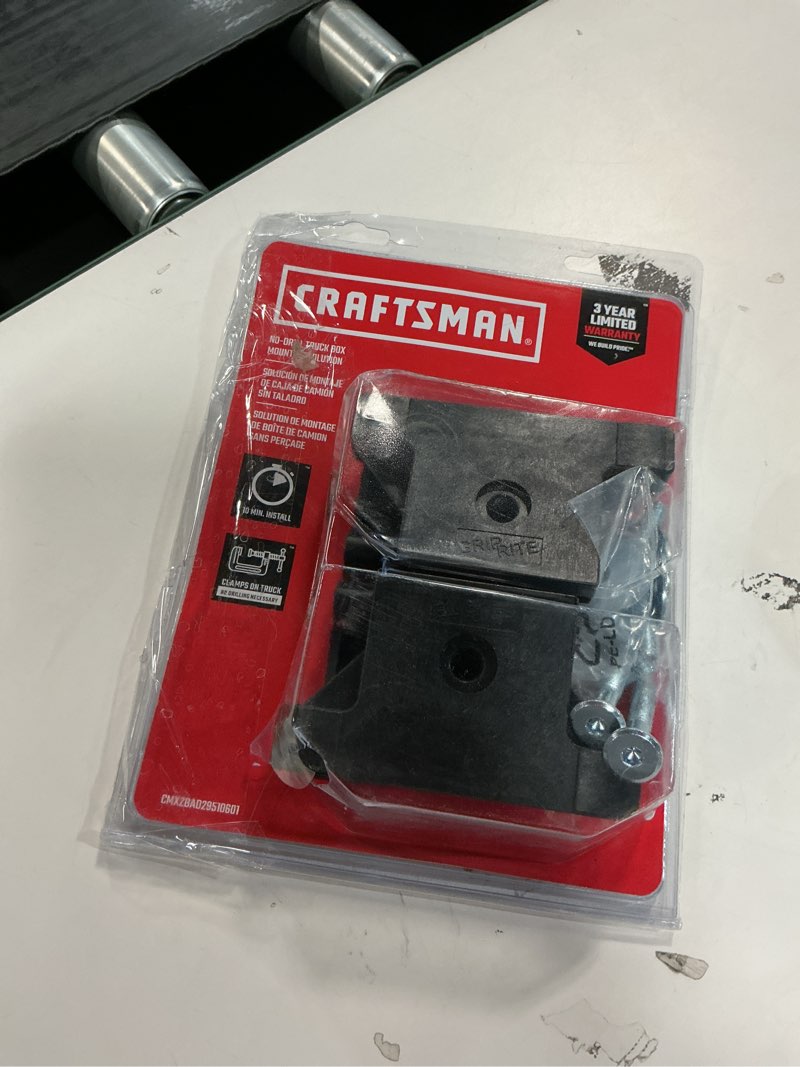 craftsman grip rite no drill truck tool box mounting kit cmxzbad29510601 new