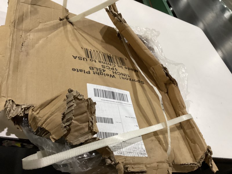 Condition photo showing Good Condition for Sporzon weight plate 1in 45lbs