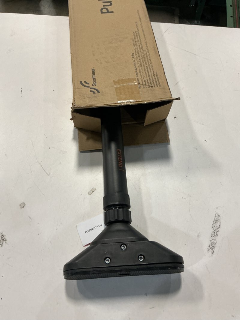 Condition photo showing Good Condition for Sportneer Pull Up Bar: Strength Training Chin up Bar without Screws - Adjustable 29.5''-37'' Width Locking Mechanism Pull-up Bar for Doorway - Max Load 440lbs for Home Gym Upper Body Workout, Non-slip