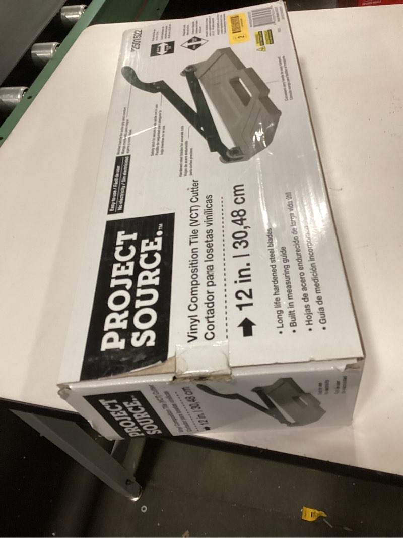 Condition photo showing Good Condition for 100+ bought last week Project Source 12-in Floor VCT Floor cutter