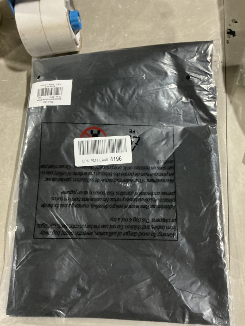 Condition photo showing Good Condition for lazblinds 100% blackout cordless thermal insulated uv protection privacy curtain for windows and doors (26''w x 68''h, black, 1 panel) black 26''w x 68''h
