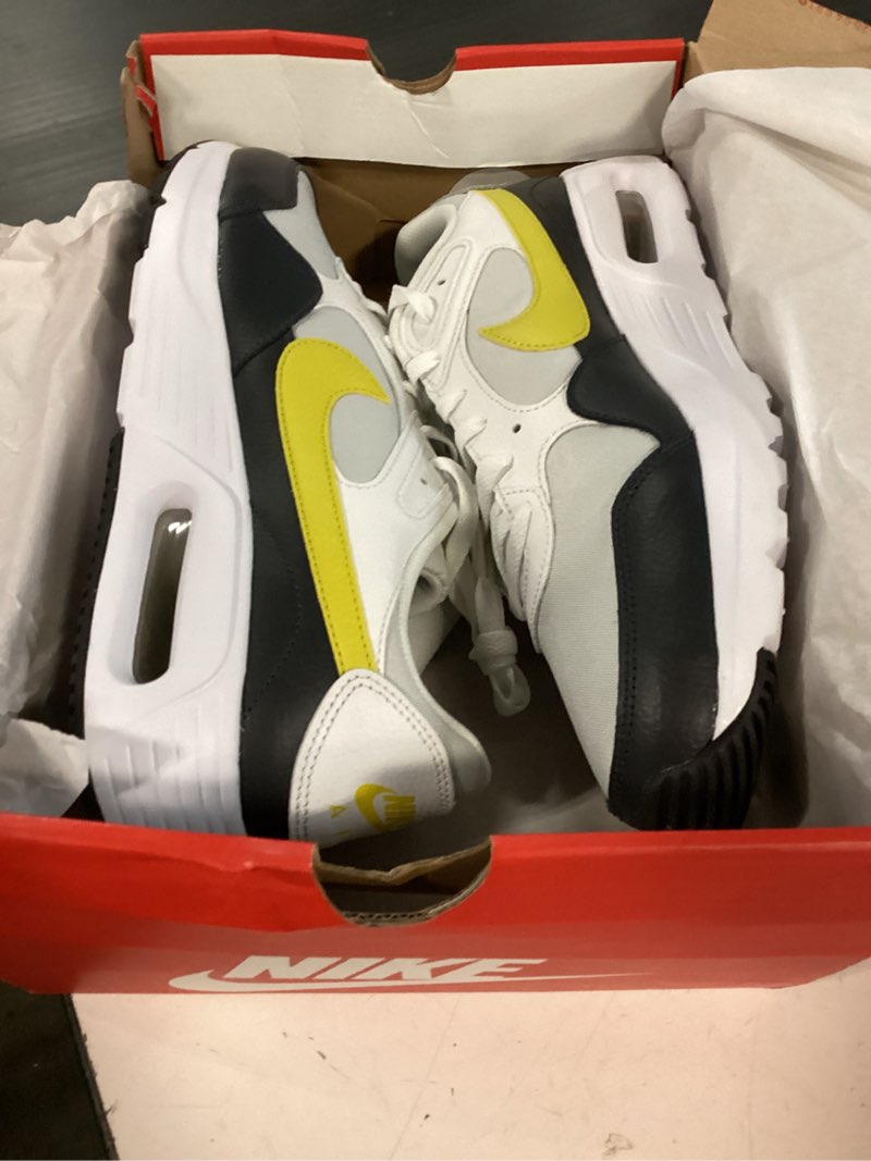 Condition photo showing Good Condition for nike men's air max sc shoes 13 photon dust/bright citron/summit white