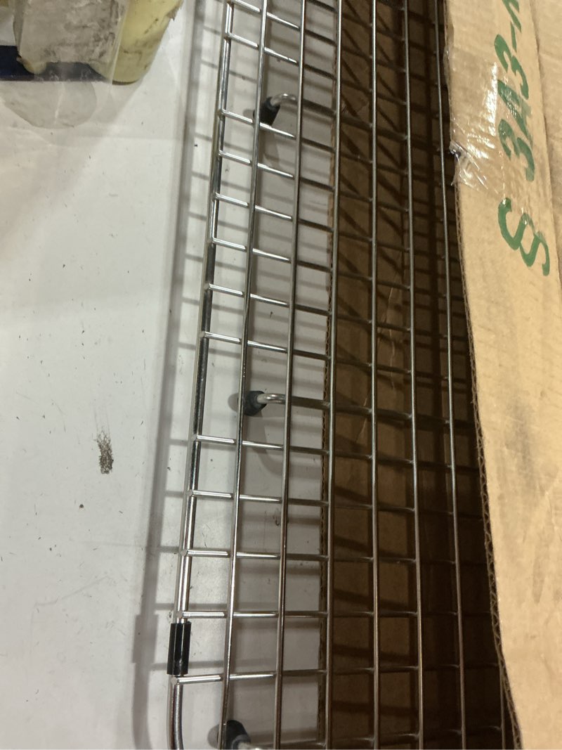 Condition photo showing As Is for serene valley sink bottom grid 21" x 13", rear drain with corner radius 2", sink protector svm2113r