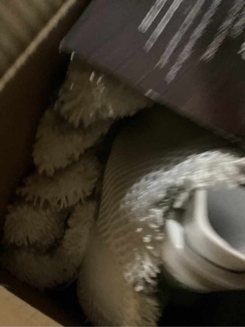 Condition photo showing New/Like New for shark steam mop with 2 machine washable dirt grip pads, removable water tank, lightweight, steam cleaner for sealed hard floors, marble, stone, hardwood, tile, laminate, white/seafoam, s1000 steam starter