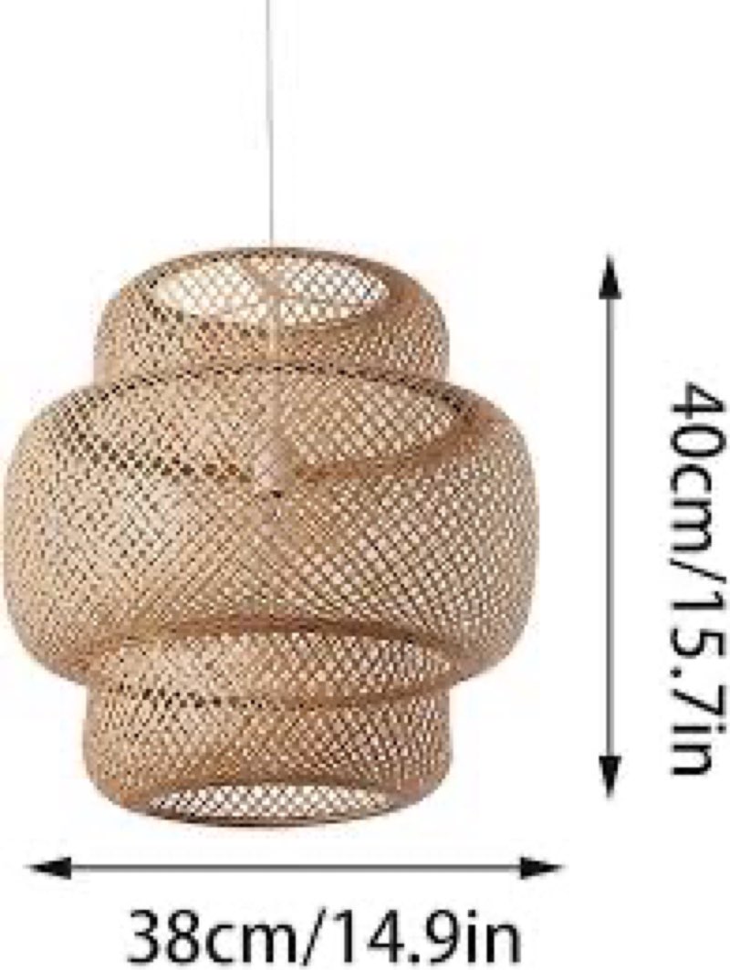 No wiring required  battery powered pendant light