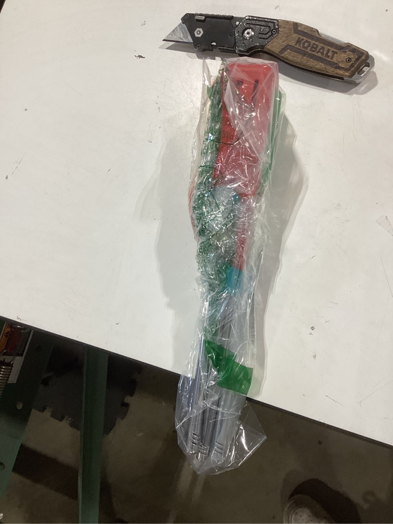 Condition photo showing Good Condition for refillable butane lighters, large bbq grill click flame long stem multipurpose lighters(no butane fuel inside) - red