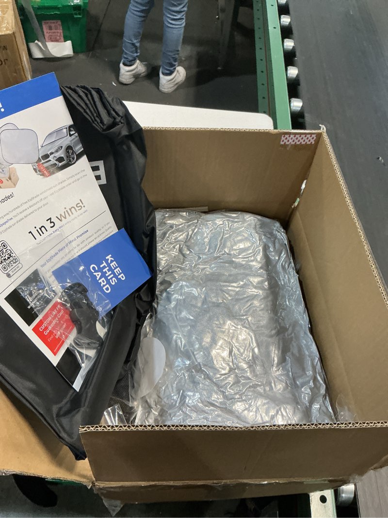 Condition photo showing New/Like New for ezyshade 10-layer suv car cover waterproof all weather. see vehicle size-chart for accurate fit. outdoor full exterior covers for automobiles heavy duty tarp jeep rav4 crv. size s4 (see sizechart) reflective s4 - see vehicle size chart