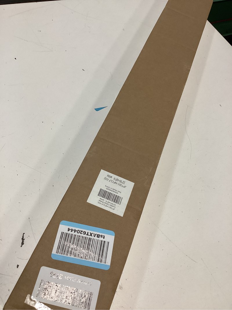 Condition photo showing New/Like New for lazblinds no tools no drill cordless cellular shades, light filtering honeycomb shades for home, thermal insulation blinds for windows, 33" w x 48" h, white light filtering-white 33" w x 48" h