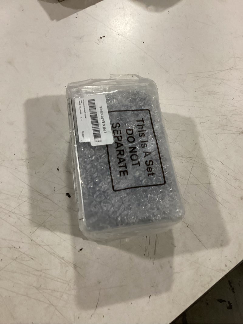 Condition photo showing Good Condition for tandefio 50 pack 1/2''x 2'' ceramic black lag screw kit with washers hex lag bolts wood screws heavy duty hot dip galvanized double layer for wood decks fences 1/2''x 2'' black 50