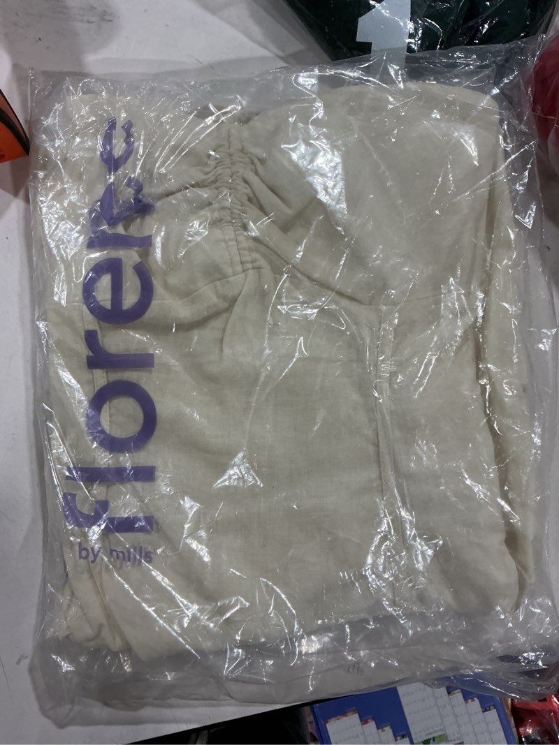 florence by mills Womens Sweet Solstice Linen Halter Dress Pear Sorbet Small