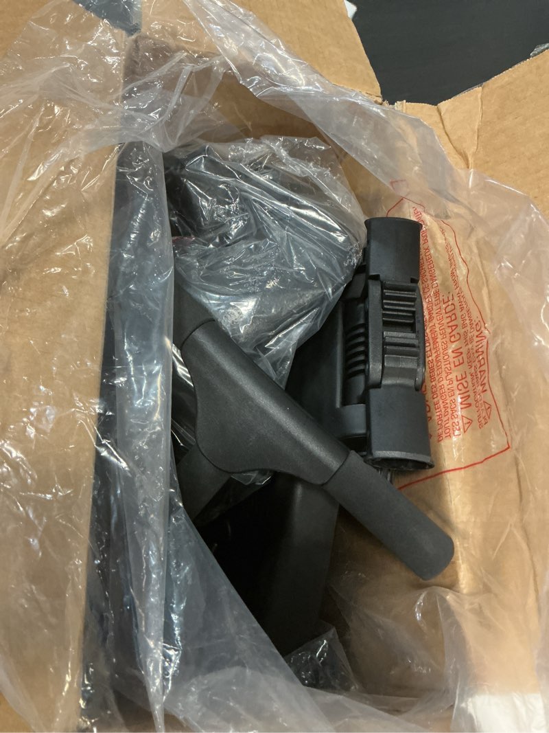 Condition photo showing As Is for lascal buggyboard maxi, black, universal ride-on stroller board, fits more strollers than any other board using the patented universal adapter, quick connect and disconnect, holds up to 66 lbs.