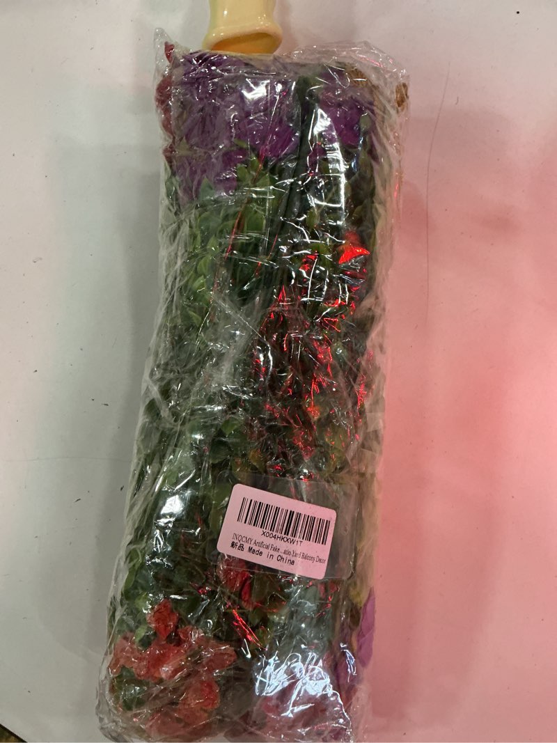 Condition photo showing New/Like New for inqcmy artificial flowers for outdoor faux plants fake flowers spring decor