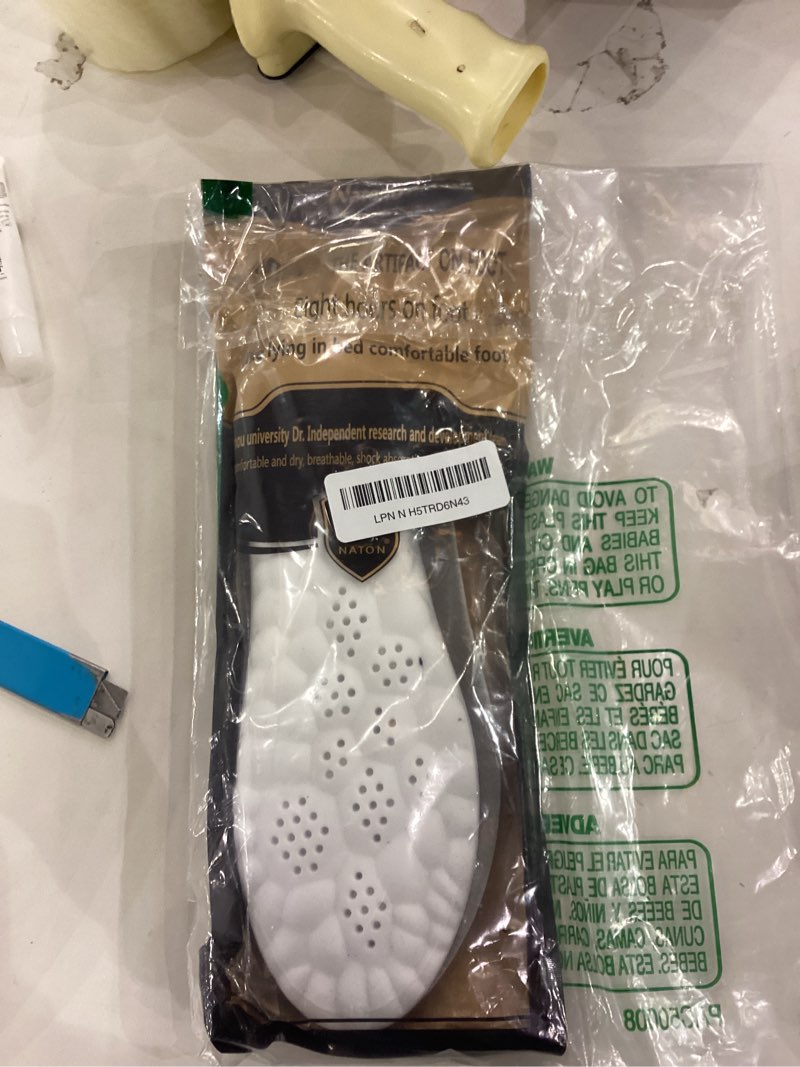 Steppers Insoles for Men and Women, Cloud Insoles with Arch Support, 4D Memory Foam Insole, Breathab