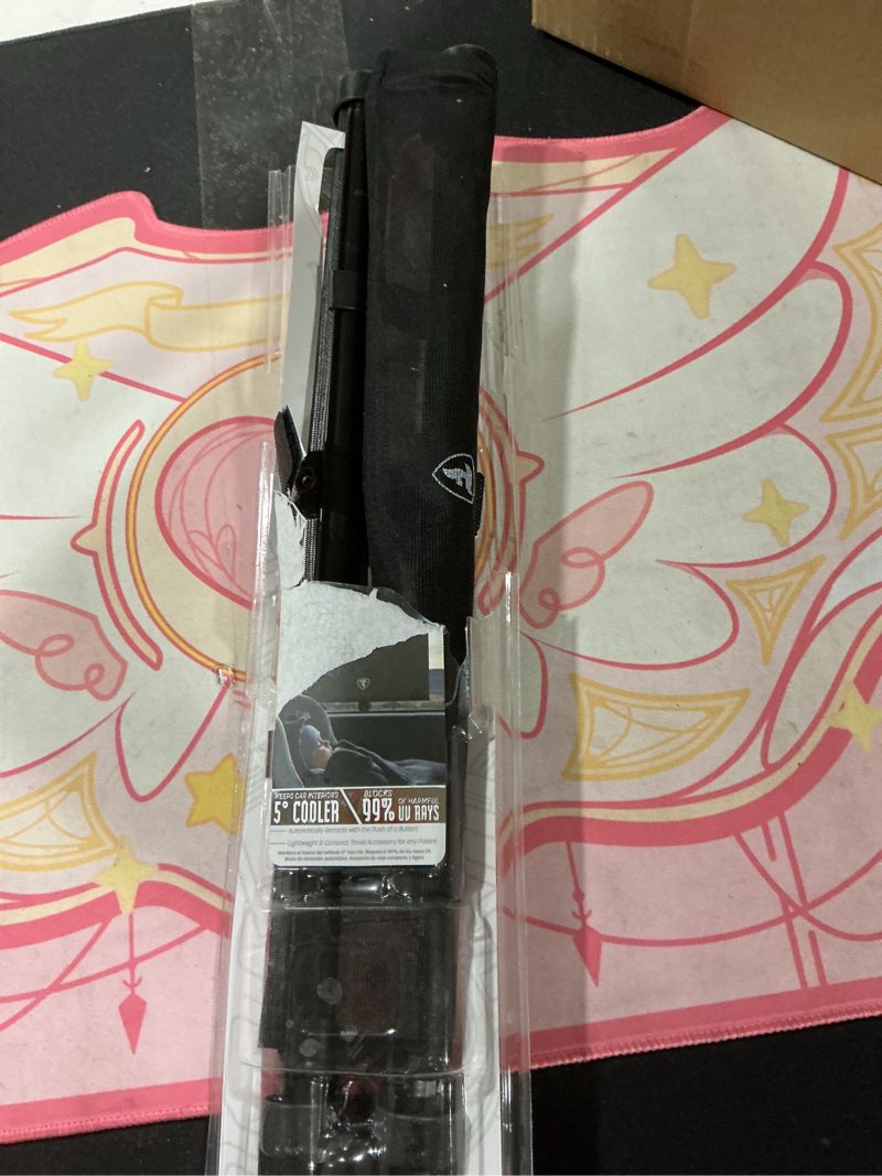 Firestone 2 Pack Retractable Automotive Sunshade Car Window Sunshades - Blocks 99% UV Rays, Lightwei