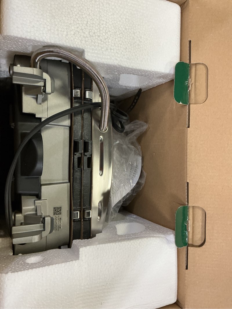 Condition photo showing As Is for Cuisinart Griddler Indoor Grill, Panini Press, Sandwich Maker & More, 5-in-1 Grilling, Dishwasher-Safe Nonstick Cooking Plates, GR-4NNAS, Stainless Steel 5-in-1 Griddler