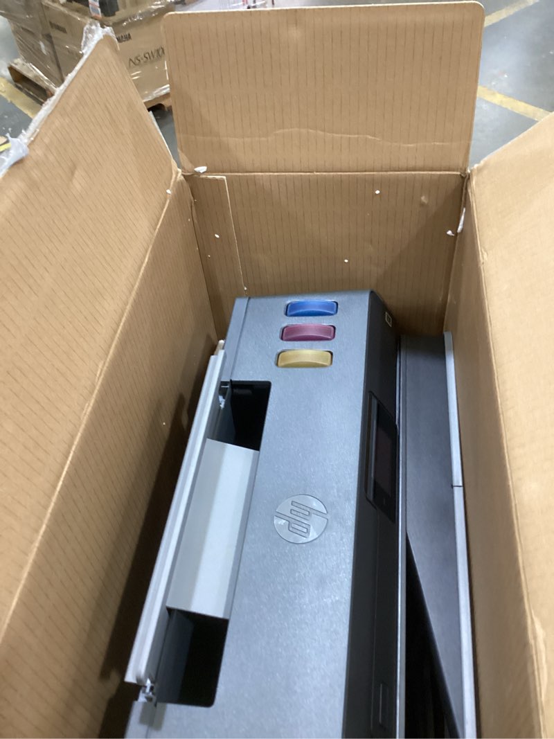 Condition photo showing As Is for hp smart tank plus 570 wireless all-in-one ink tank printer with up to 2 years of ink included (5hx14a) black