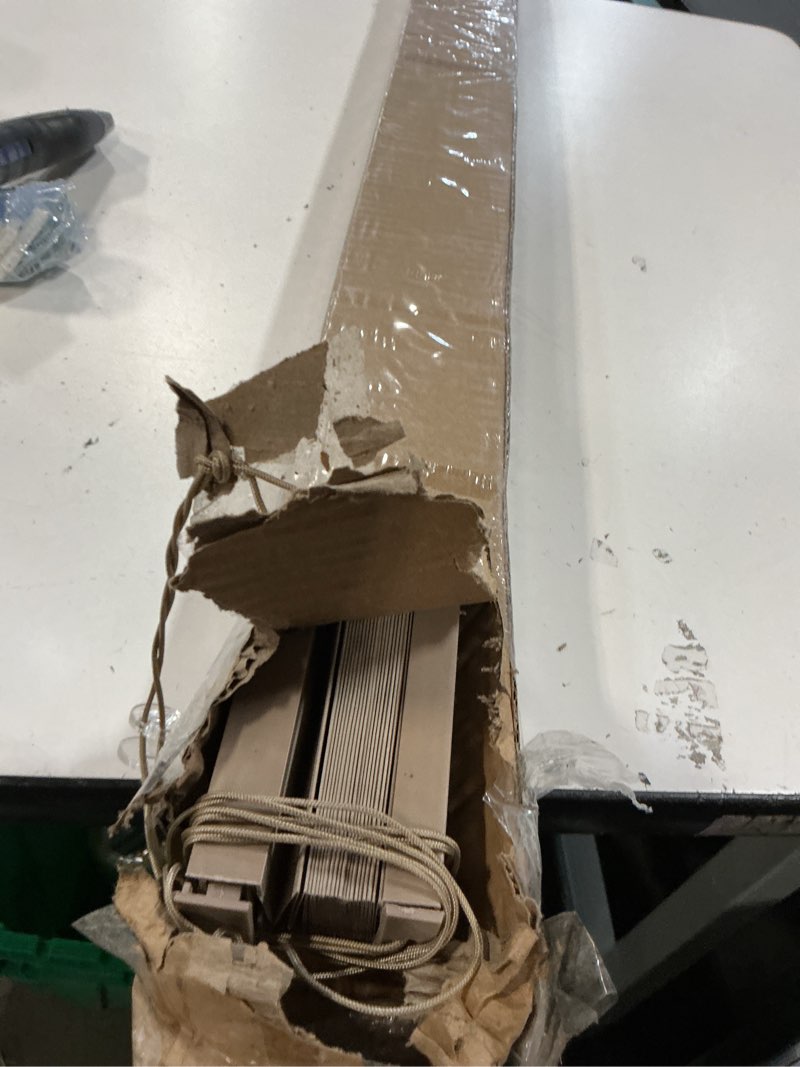 Condition photo showing Good Condition for RV Blinds,RV Pleated Shades,RV Window Shades,Camper Blinds,RV Window Blinds for RV Camper Travel Trailers Motorhome's Window 62" W x 32" L Cappuccino 62" W x 32" H Cappuccino