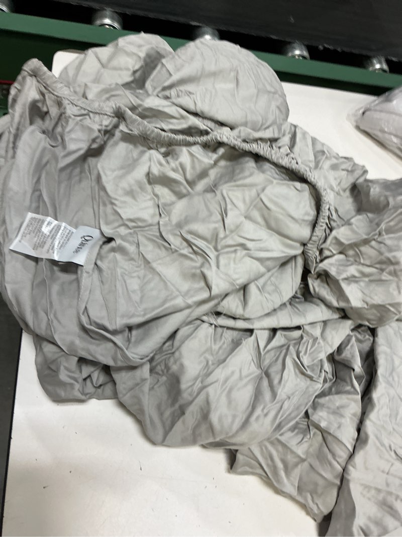 Condition photo showing Good Condition for quince organic bamboo fitted sheet queen eucaliptus