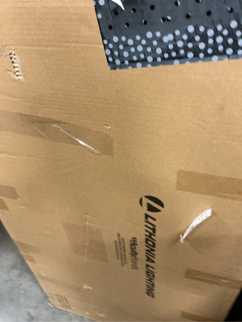 Condition photo showing New/Like New for lithonia lighting cpx 2x4 led flat panel light, 2 ft. x 4 ft. led light panel, ceiling lighting fixture, 4000/5000/6000 adjustable lumens, 3500k/4000k/5000k cct, smooth satin lens, white (2-pack) 3500k | 4000k | 5000k 2 ft. x 4 ft. (2-pack) 3500k-5000k lumens switchable lumens