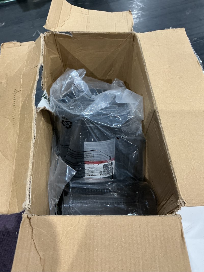 Condition photo showing As Is for eanoruus juicer machines, 3-in-1 cold press juicer with 6.5" extra large chute, 100oz large capacity, ac motor, makes juice, nut milk & sorbet, bright white