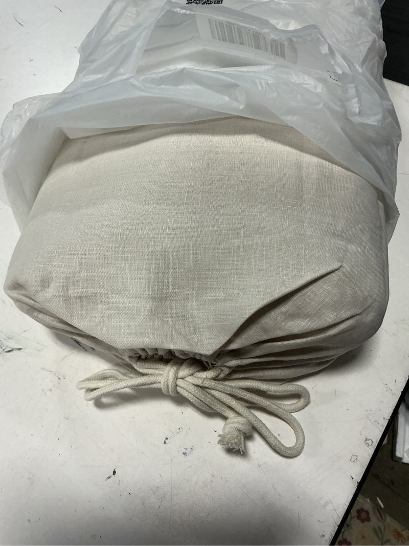 Condition photo showing Good Condition for european linen fitted sheet set stand queen 