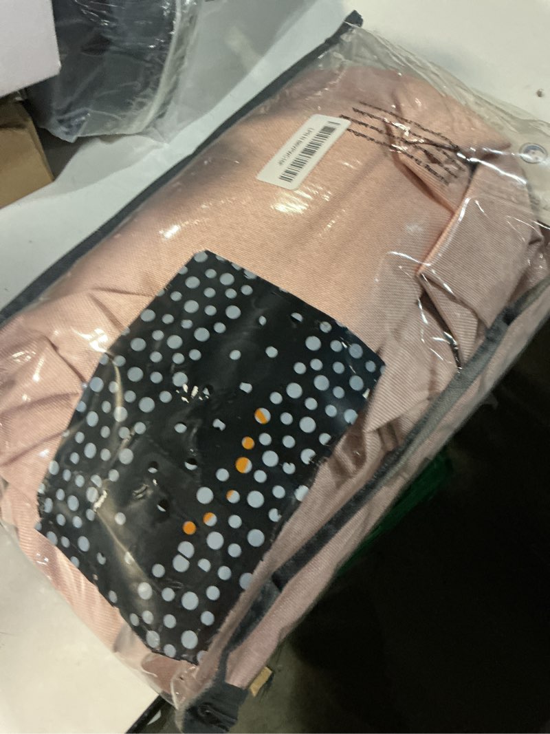 Condition photo showing Good Condition for inovaday 100% blackout curtains 90 inches length 2 panels set, back tab/rod pocket linen black out curtains for bedroom, thermal insulated window drapes - blush pink, w50 x l90 #33 blush pink 50"w x 90"l (pack of 2)