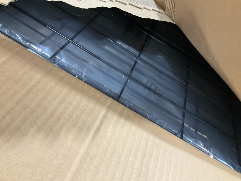 Condition photo showing New/Like New for Heavy Duty Clothes Rack Load 960LBS, Three Rods Rolling Clothing Racks for Hanging Clothes, Rolling Garment Rack With Sturdy Wheels Shelves Hooks, Portable & Adjustable Commercial Garment Rack, Black