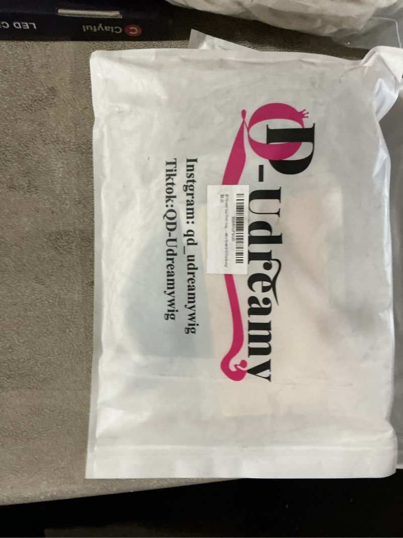 Condition photo showing item condition for QD-Udreamy 13x4 Lace Front Wigs, Blonde Lace Front Long Straight Wigs for Women Middle Part Glueless Straight Hair Pre Plucked with Hairline For Black Women 26 Inch