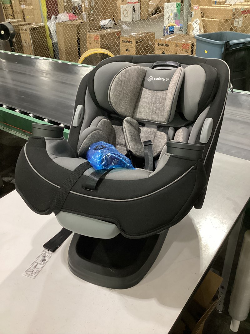 Condition photo showing Good Condition for safety 1st grow and go all-in-one convertible car seat, rear facing, 5-40 lbs, forward facing (30–65 lbs), high back booster seat 40-100 pounds, alaskan blue alaskan blue original