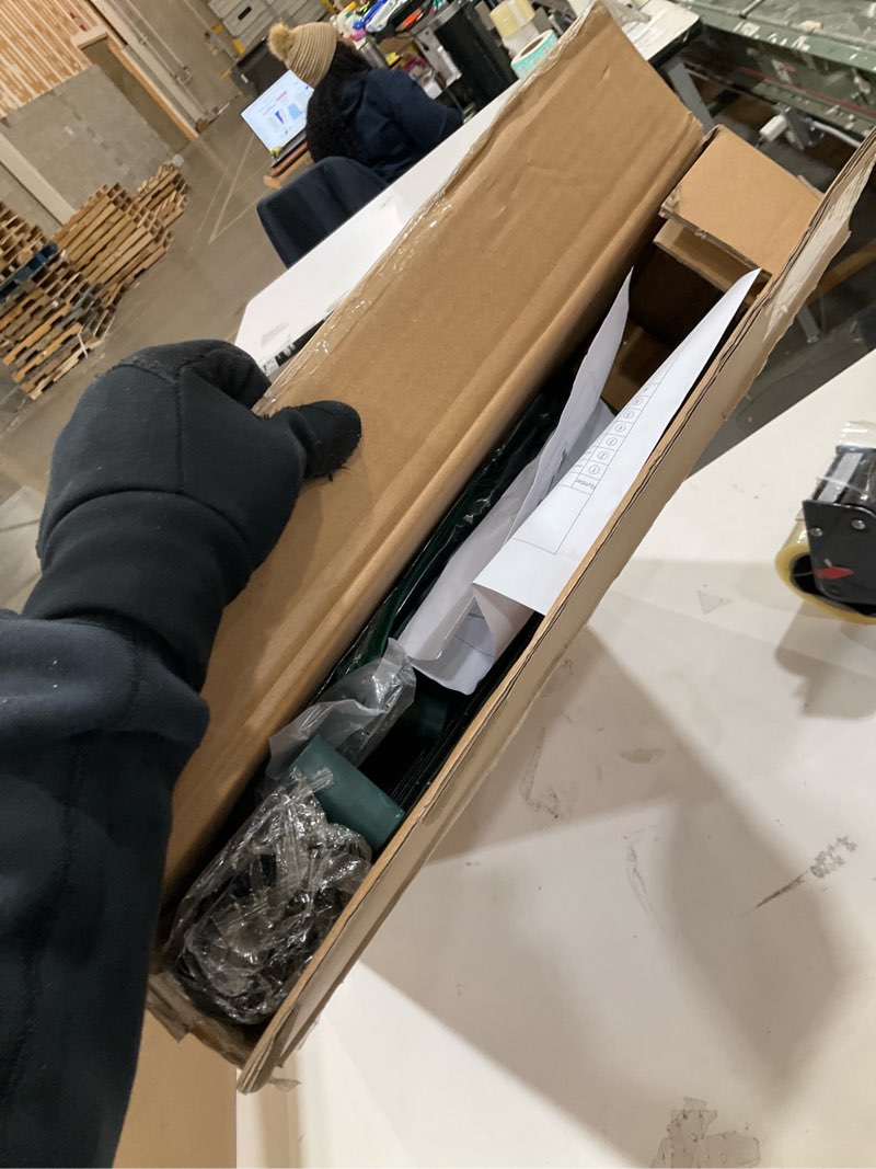 Condition photo showing Good Condition for i-SUNSHORE Indoor Greenhouse with Grow Lights, 4 Tier 27" L×19" W×62" H Mini Greenhouse with Zippere