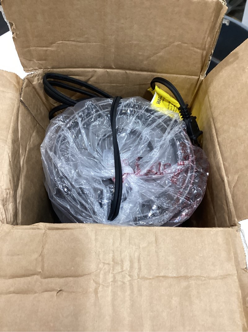 Condition photo showing As Is for Space Heaters for indoor use large room, 24" 12ft/s Electric Heater with Remote, 1500W Electric Heaters with 75°Oscillation, 1-12H Timer, PTC Electric Heater for Large Room, Bedroom Home Office Extra Large
