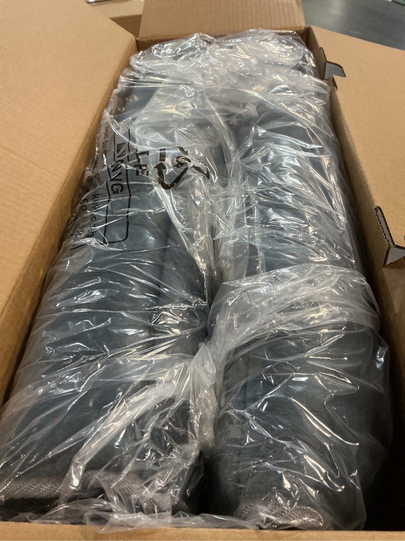 Condition photo showing New/Like New for Snailax Memory Foam Full Body Massage Mat with Heat, Back Massager with 10 Vibration Motors, 6 Heating Pads, Massage Chair Pad for Neck, Back, Waist, Legs Grey 1 Count (Pack of 1)