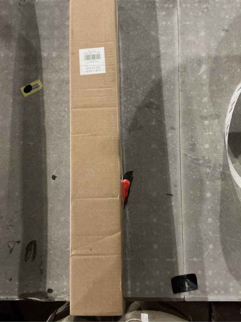 Condition photo showing Good Condition for LazBlinds Cordless Cellular Shades, No Tools No Drill Light Filtering Honeycomb Shades Pleated Blinds for Windows, 26'' W x 36'' H, White Light Filtering-white 26'' W x 36'' H