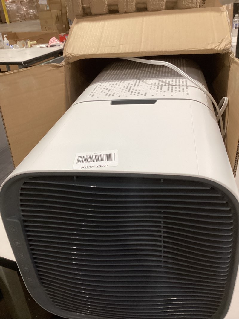 Condition photo showing Good Condition for Amazon Basics Air Purifier for Home Large Rooms with 3-Stage Filtration, HEPA Filter, Covers Up to 2600 Sq ft, White