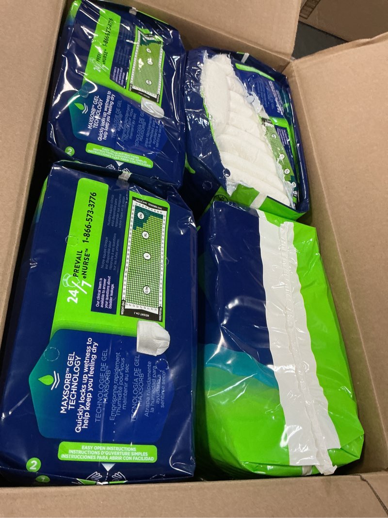 Condition photo showing Good Condition for Prevail Adult Incontinence Underwear for Men & Women, Maximum Absorbency, XX-Large, 12 Count (Pack of 4)