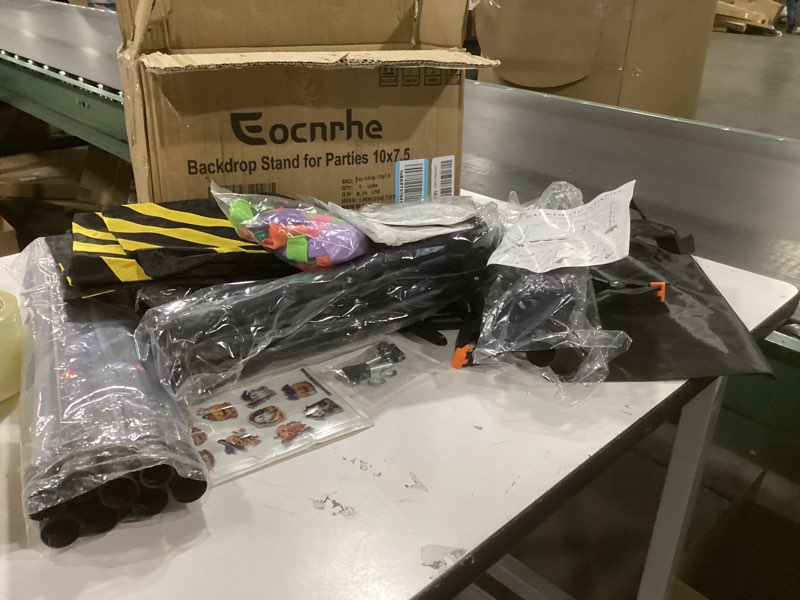 Condition photo showing Good Condition for Backdrop Stand Kit - 6 Widths, 10x7.5ft Adjustable Background Stand for Parties & Studio Photography