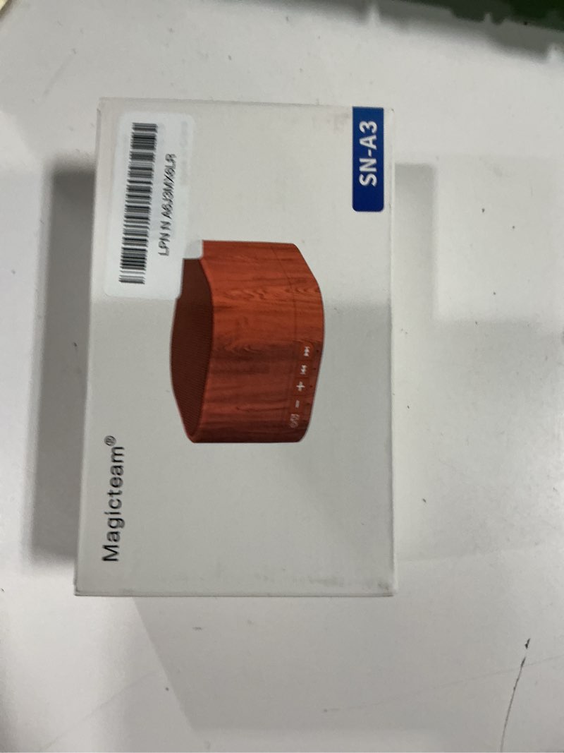 Condition photo showing New/Like New for White Noise Machine plug-in Sound Machine with 20 Non Looping Natural Soothing Sounds and Memory Function Sleep Timer Sleep Machine with Sleep Therapy for Baby Kids Adults-New Wood Grain Added in 2025