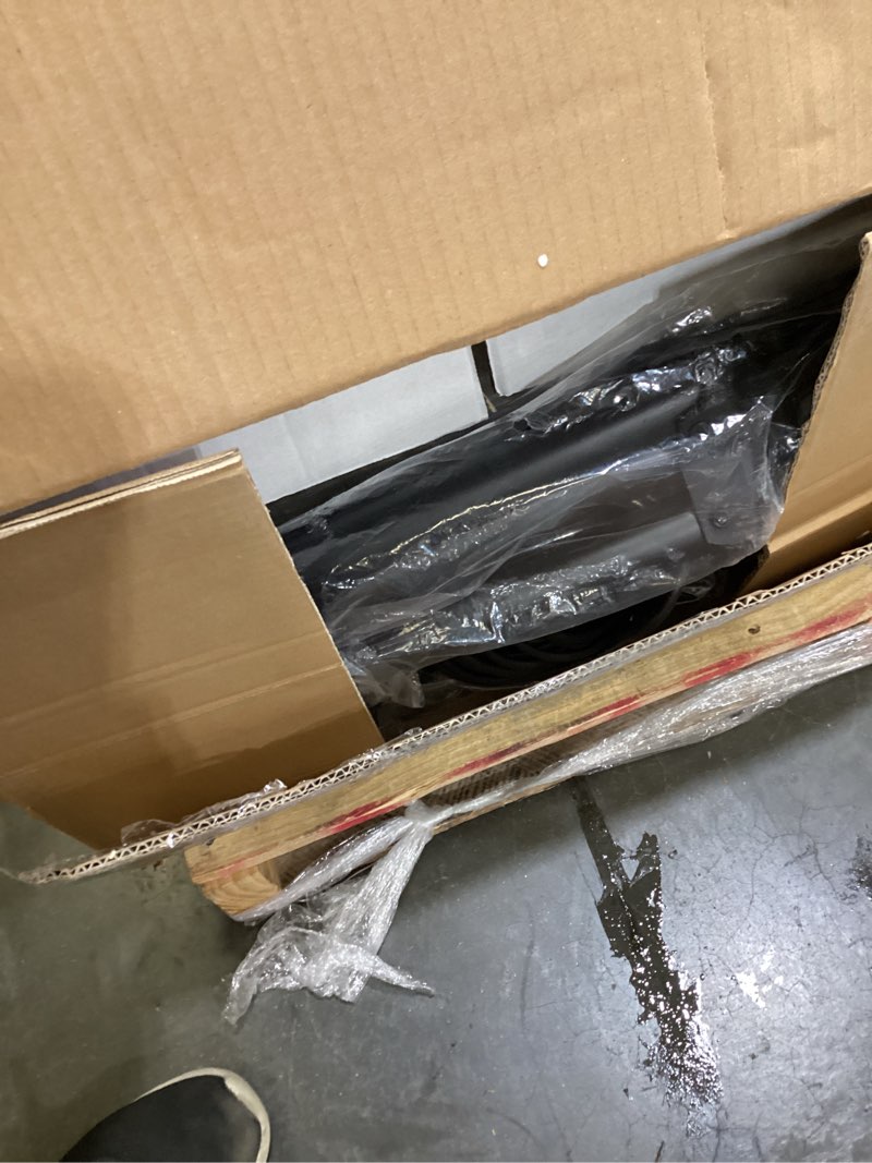 Condition photo showing As Is for pyle 10" wireless portable pa system - 1000w high powered bluetooth compatible active + passive pair outdoor sound speakers w/ usb sd mp3 aux - 35mm mount, 2 stands, microphone, remote - pphp1049kt