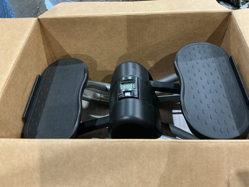 Condition photo showing Good Condition for rock stepper - side to side lateral rocking fitness with digital monitor/resistance bands machine for home workout